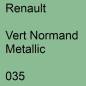 Preview: Renault, Vert Normand Metallic, 035.